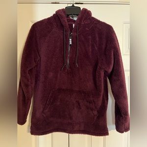 Victoria’s Secret Pink plush maroon pullover